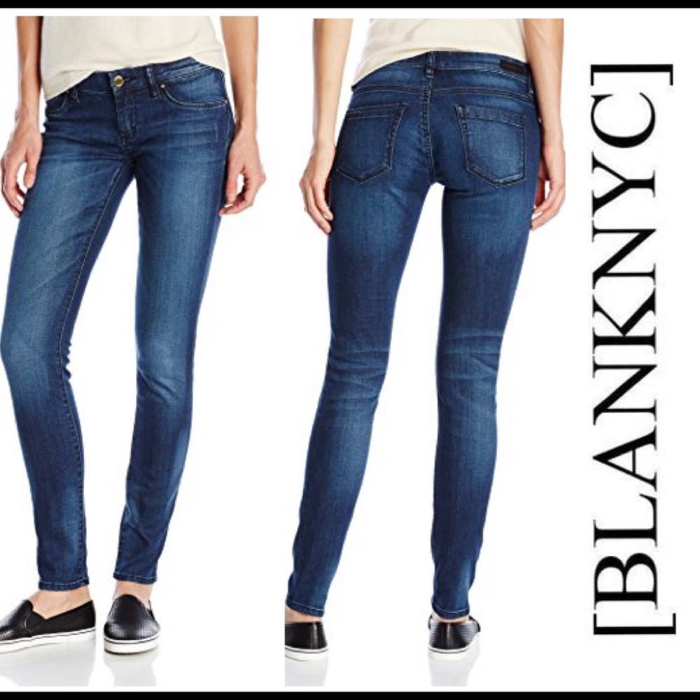 Blank NYC Skinny Jean In Pie In Face wash